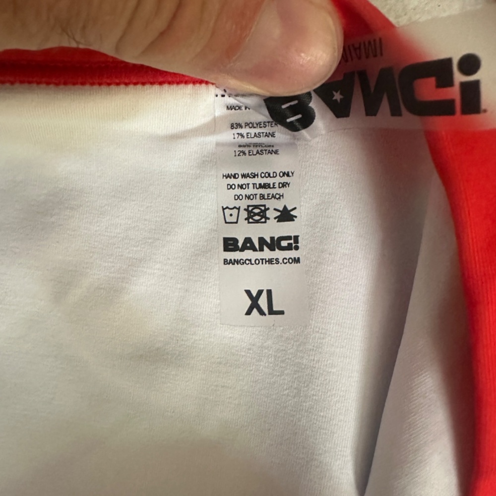 Bang Swimsuit XL runs small 35-36" waist XXL 37-38" waist New with tags - Picture 9 of 10